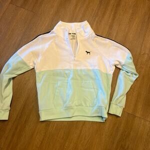 Victoria Secret (Pink) half-zip SZ Med